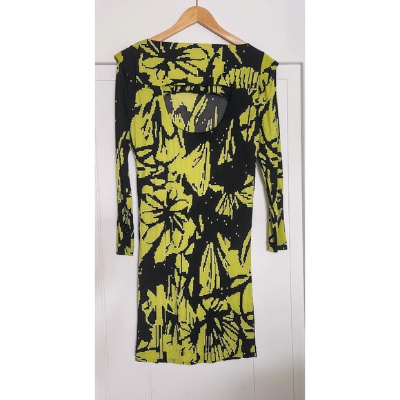 Tibi Pixelated Floral Patten Dress Size L - Picture 2 of 2